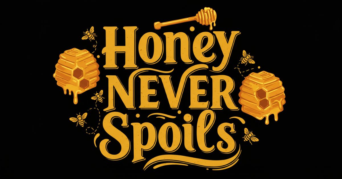 Honey Never Spoils