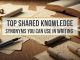 Top Shared Knowledge Synonyms You Can Use in Writing shared knowledge synonym