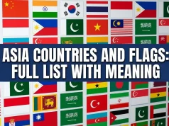 Asia Countries and Flags: Full List with Meaning countries and flags of Asia