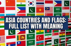 Asia Countries and Flags: Full List with Meaning countries and flags of Asia
