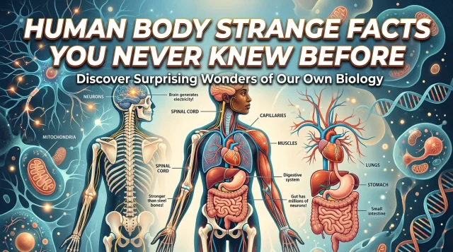 human body strange facts