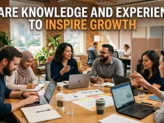 Share Knowledge and Experience to Inspire Growth share knowledge and experience