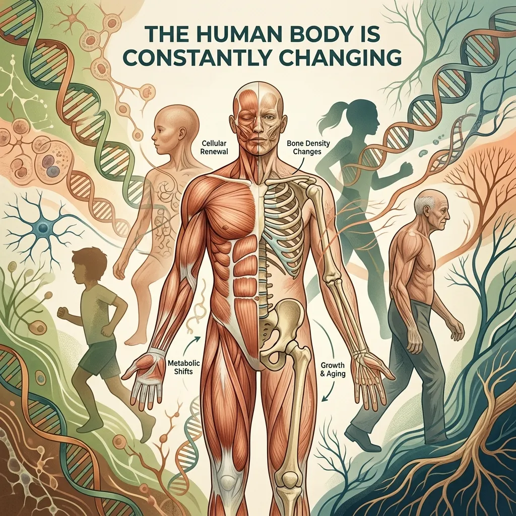Human Body Is Constantly Changing