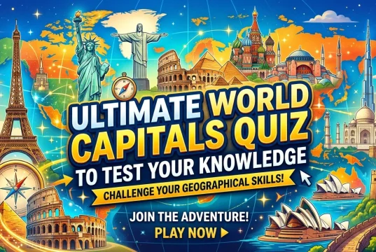 Ultimate World Capitals Quiz to Test Your Knowledge world capitals quiz