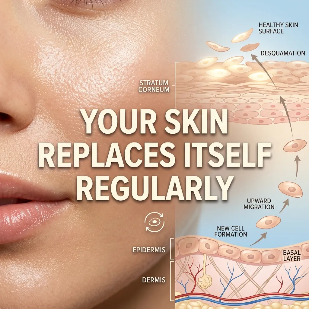 Skin Replaces Itself Regularly